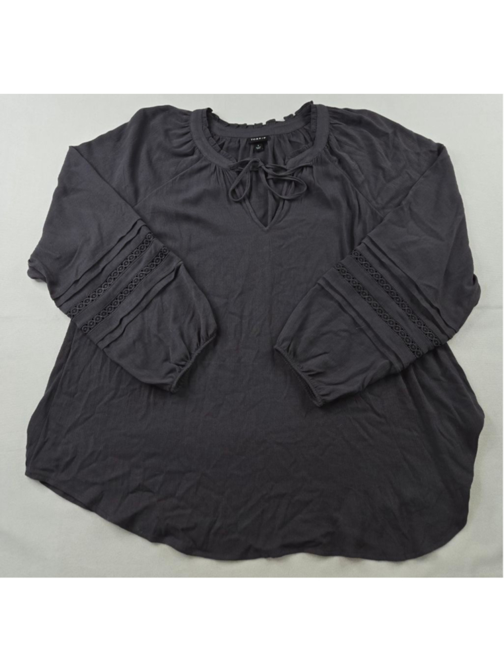 Torrid | Women | Gray | Long Sleeve Blouse | Size 1